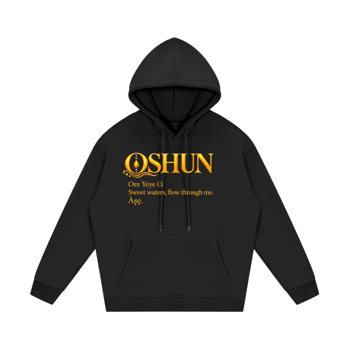 Oshun, Sunflower Queen Hoodie by HLRZ