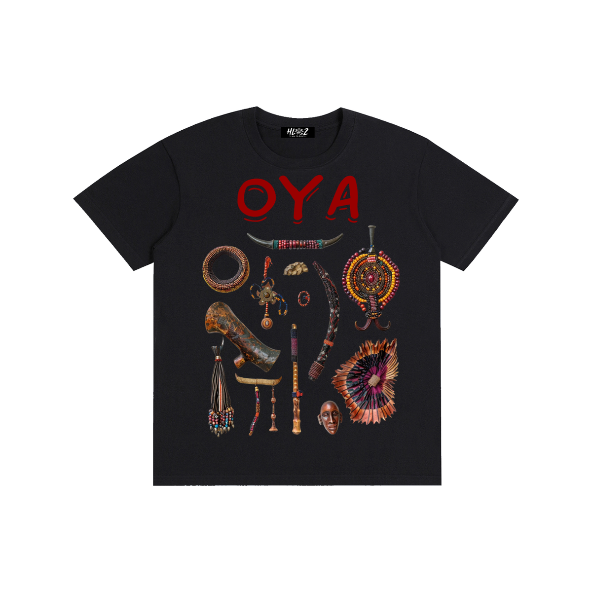 Oya, Orisha of the Winds Pure Cotton Unisex T-Shirt