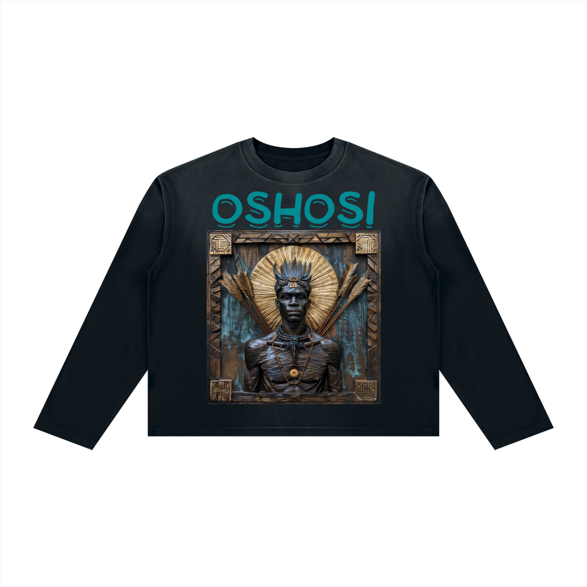 Oshosi, The Divine Hunter Long Sleeve Tee